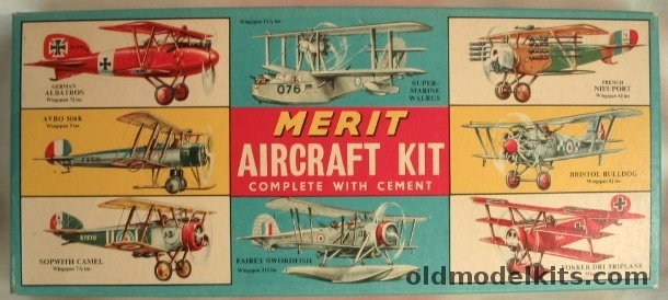 Merit 1/48 Avro 504 K plastic model kit